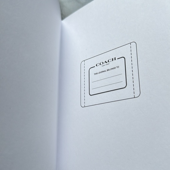 Coach Leather Unisex Notebook/Planner - Picture 3 of 10